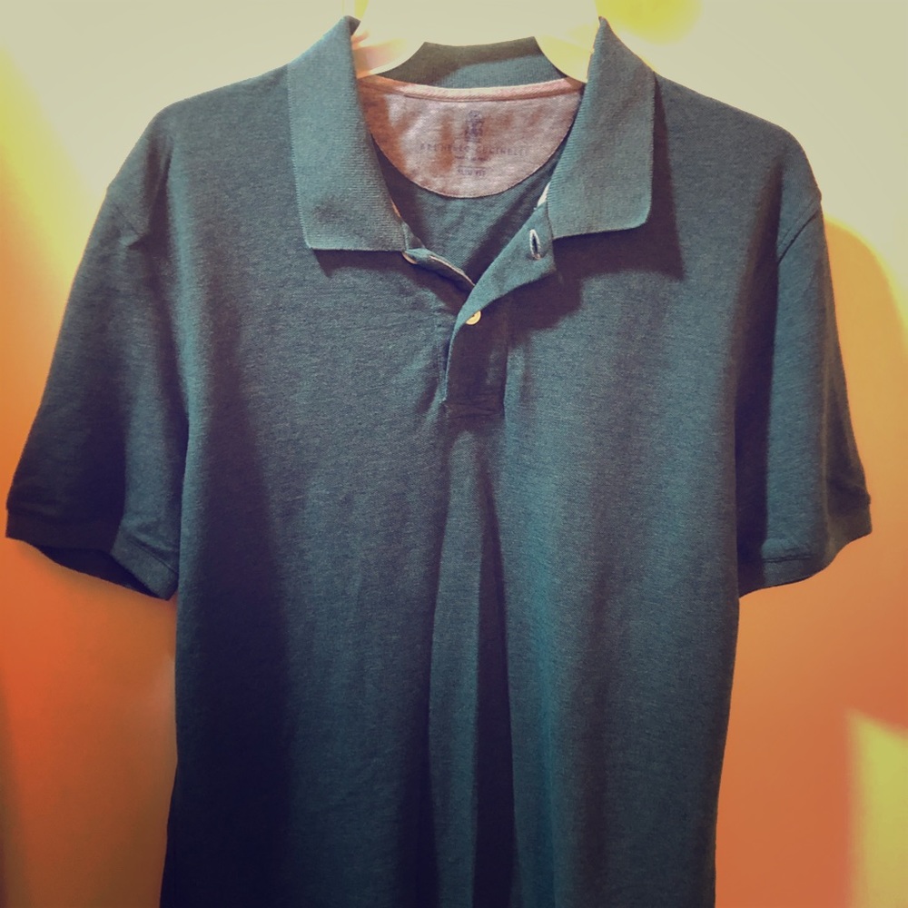 Men’s Brunello Cucinelli short sleeve polo